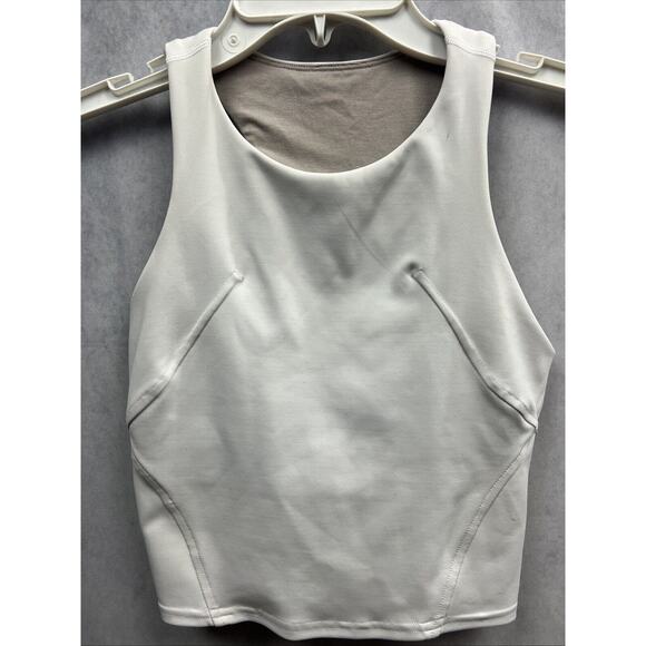 Lululemon Wunder Train Racerback Tank Top Light Support Cream Otmeal Siz… - Picture 7 of 9
